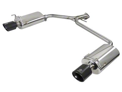 AFE Takeda 2.25-1.75in 304 SS Axle-Back Exhaust w/ Black Tips - 49-36604-B