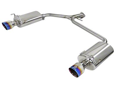 AFE Takeda 2.25-1.75in 304 SS Axle-Back Exh w/Blue Flame Tips - 49-36604-L