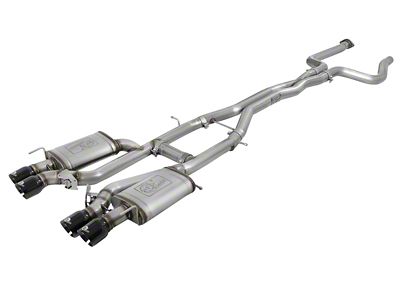 AFE MACHForce XP 3in 304SS Cat Back Exhaust s/ Black - 49-34078-B