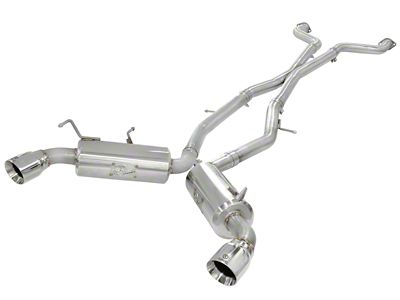 AFE Takeda 2.5inch SS Exhaust Cat-Back 09-13 Nissan 370Z V6 - 49-36107