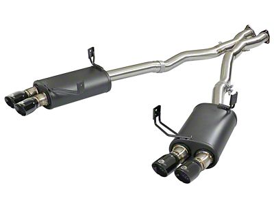 AFE MACH Force-Xp 2-1/2in 304 SS Cat-Back Exhaust w/ Black - 49-36339-B