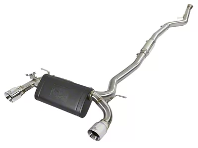 AFE MACH Force-Xp 3in 304 SS Cat-Back Exhaust w/Polished Tips - 49-36340-P
