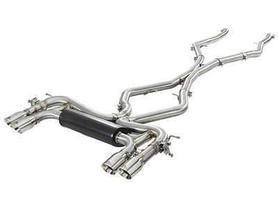 AFE MACH Force-Xp 3.5in 304 SS Cat-Back w/Polished Tips 15-18 - 49-36341-P