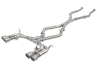 AFE MACH Force-Xp 3.5in. 304 SS C/B Exhaust w/o Muffler - 49-36342-P