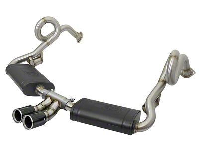 AFE MACHForce-Xp 2in 304 SS Cat-Back Exhaust w/Carbon Fiber Tips - 49-36415-C