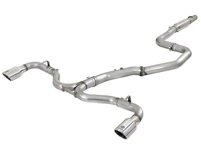 AFE Takeda 3-2.5in 304 SS Cat-Back Exh Sys w/Polished Tips - 49-37003-1P