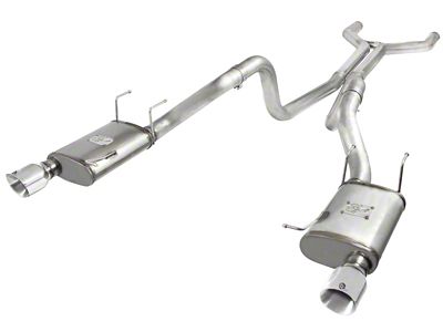 AFE MACHForce XP Cat-Back Exhaust 3in SS w/ Polished Tips - 49-43049-P