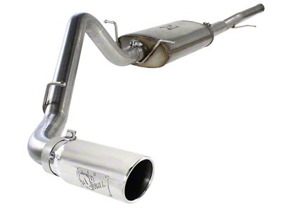 AFE MACHForce XP Exh CB; Stainless steel GM Silverado/Sierra 1500 2014 - 49-44038-P