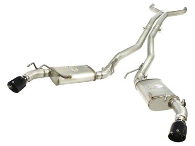 AFE MACHForce XP Exhaust 3in Stainless Steel CB/10-13 Chevy Camaro - 49-44039-B