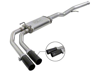 AFE Rebel Series 3in to 2.5in 409 SS Cat-Back Exhaust - 49-44098-B