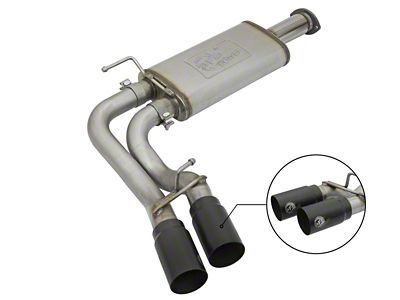 AFE Rebel Exhausts Cat-Back SS 16 Toyota Tacoma V6-3.5L w/ - 49-46032-B