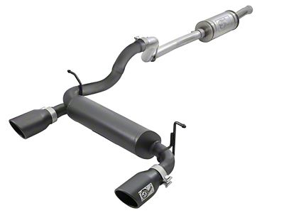 AFE Rebel Series 2.5in 409 SS Cat-Back Exhaust System w/ - 49-48066-B