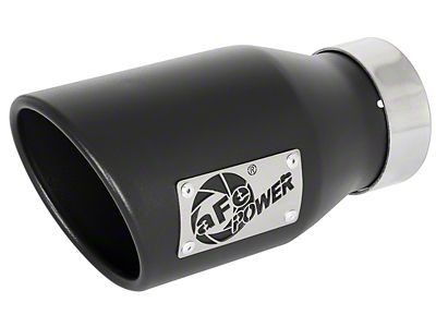 AFE MACH Force-Xp 409 SS Exhaust Tip Black Left Side - 49T30452-B09