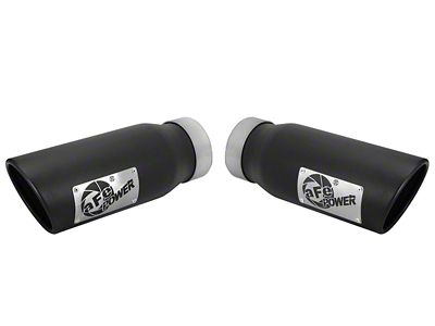 AFE MACHForce-XP 3.5in 409 Stainless Steel Exhaust Tip 3.5in x - 49T35456-B12