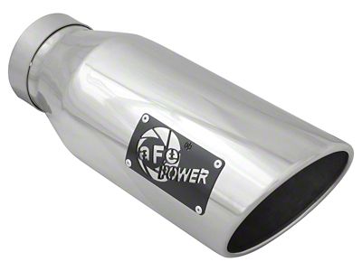 AFE Diesel Exhaust Tip Bolt On Polished 4in Inlet x - 49T40601-P15