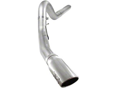 AFE Atlas 5in DPF-Back Aluminized Steel Exh Sys; Ford Diesel - 49-03054-P