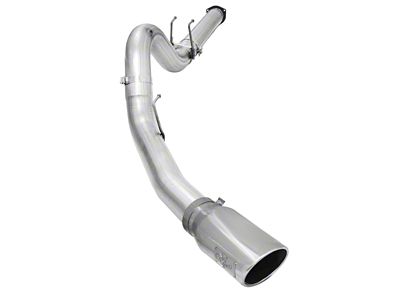 AFE Atlas Exhausts 5in DPF-Back Aluminized Steel Exhaust 2015 Ford - 49-03064-P