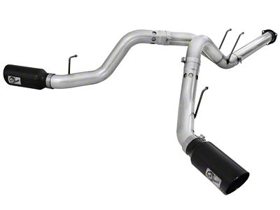 AFE Atlas Exhaust 4in DPF-Back Al Steel 11-14 Ford Diesel - 49-03065-B
