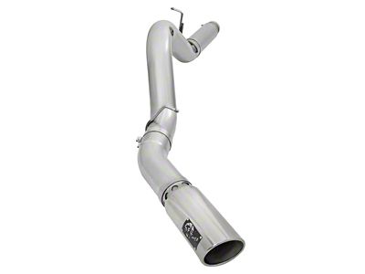 AFE Atlas Exhaust 5in DPF-Back Aluminized Steel w/ Polished Tips - 49-04081-P