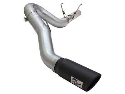 AFE MACHForce XP Exhaust Large Bore 5in DPF-Back SS 13-15 - 49-42051-1B