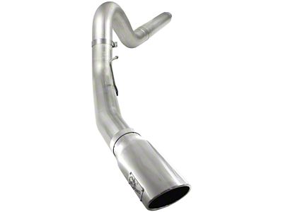 AFE MACHForce XP 5in DPF-Back Stainless Steel Exh Sys; polished - 49-43054-P