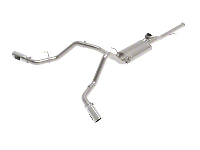 AFE Gemini XV 3in 304SS CB Exhaust w/ Cutout 14-19 - 49-34132-P