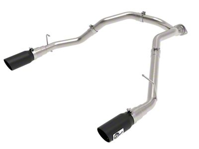 AFE Large Bore-HD 3 IN 409 Stainless Steel DPF-Back Exhaust - 49-42080-B