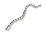 AFE Large Bore-HD 5in 409SS DPF-Back Exhaust System w/Pol Tip - 49-44147-P
