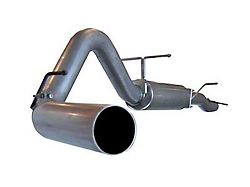 AFE Large Bore-HD 4-Inch DPF-Back Single Exhaust System; Side Exit (04-07 6.0L Powerstroke F-350 Super Duty)
