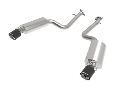 AFE Lexus IS350 14-22 V6-3.5L Takeda Axle-Back Exhaust System- Carbon - 49-36060-C