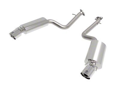 AFE Lexus IS350 14-22 V6-3.5L Takeda Axle-Back Exhaust System- Polished - 49-36060-P