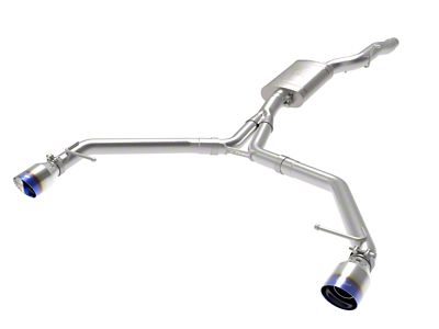 AFE MACH Force-Xp 13-16 Allroad L4 SS Axle-Back Exhaust - 49-36437-L
