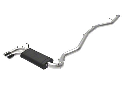 AFE MACH Force-Xp 2-1/2in 304 SS Cat Back Exh w/Black - 49-36345-B
