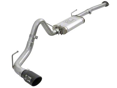 AFE MACH Force-Xp 2-1/2in 304 SS Cat-Back Exhaust w/Black Tips - 49-46042-B