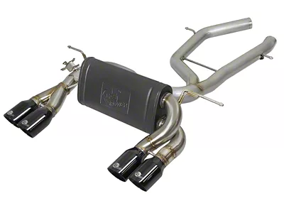 AFE MACH Force-Xp 2-1/2in SS Axle Back Exhaust w/Black Tips - 49-36338-B