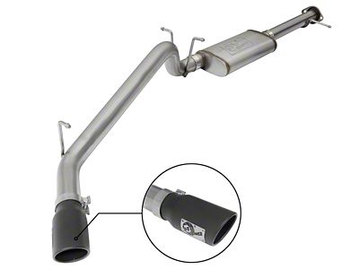 AFE MACH Force-Xp 3.0in 304 SS Cat-Back Exhaust w/ Black - 49-44097-B