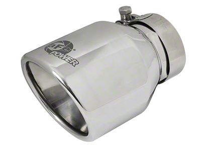 AFE MACH Force-Xp 304 SS Clamp-On Exhaust Tip 2.5in. Inlet - 49T25404-P06