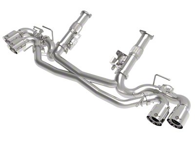 AFE MACH Force-Xp 304 Stainless Steel Cat-Back Exhaust Polished 2020 - 49-34124NM-P