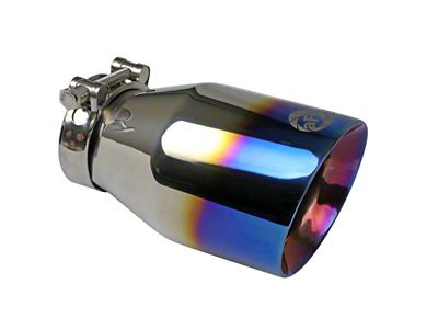 AFE Mach Force XP 304 Stainless Steel Clamp-On Exhaust Tip - 49T25404-L071
