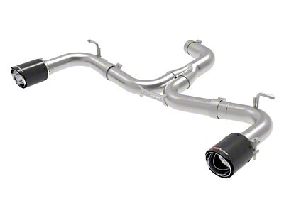AFE MACH Force-Xp 3in to 2-1/2in Stainless Steel Axle-Back Exhaust - 49-36417-C