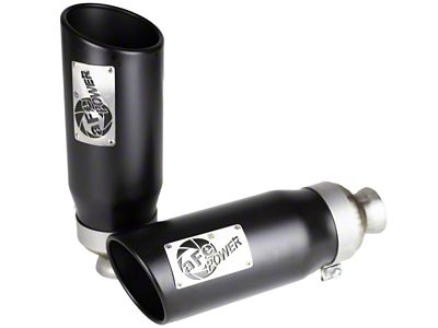 AFE MACH Force-XP 4-1/2in Steel OE Replacement Exhaust Tips - 49C42073-B
