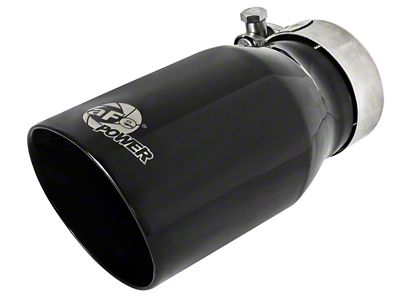 AFE MACH Force-Xp Universal 409 SS Single-Wall Clamp-On Exhaust Tip - 49T25354-B07