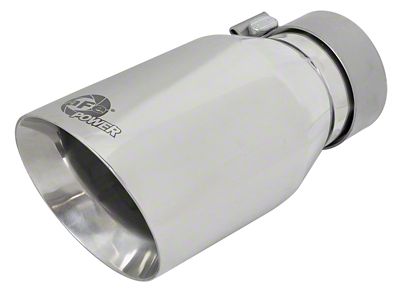 AFE MACH Force-Xp Univ 304 SS Double-Wall Clamp-On Exhaust Tip - 49T30454-P092
