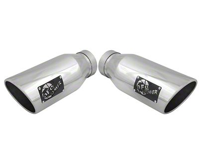 AFE MACH Force-XP 304 SS Single Wall Polished Exhaust Tip - 49T40606-P15