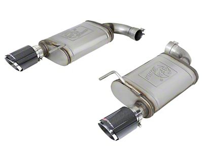 AFE MACH Force Xp SS Axle Back Exhaust System w/ - 49-43105-C