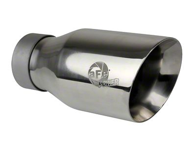 AFE MACH Force-Xp Univ 304 SS Double-Wall Clamp-On Exhaust Tip - 49T30454-P093