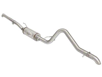 AFE MACHForce XP 2-1/2in SS-409 Cat-Back Exhausts w/ 18in Muffler - 49-48057