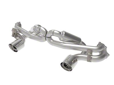 AFE MACHForce XP 2.25in-2.5in 304SS Exhaust Cat-Back 20-22 Porsche Cayman - 49-36443-P