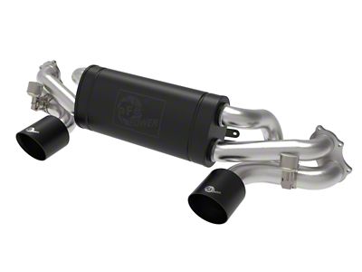 AFE MACHForce XP 2.25in-2.5in 304SS Exhaust Cat-Back Porsche 20-22 Cayman - 49-36443-B