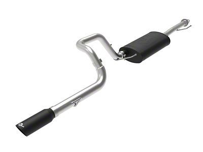 AFE MACHForce XP 2.5in 304-SS Exhaust Cat-Back w/ Black Tip - 49-36040-1B